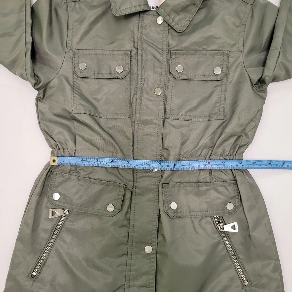 Urban Republic Girls Detachable Hoodie Rain Coat